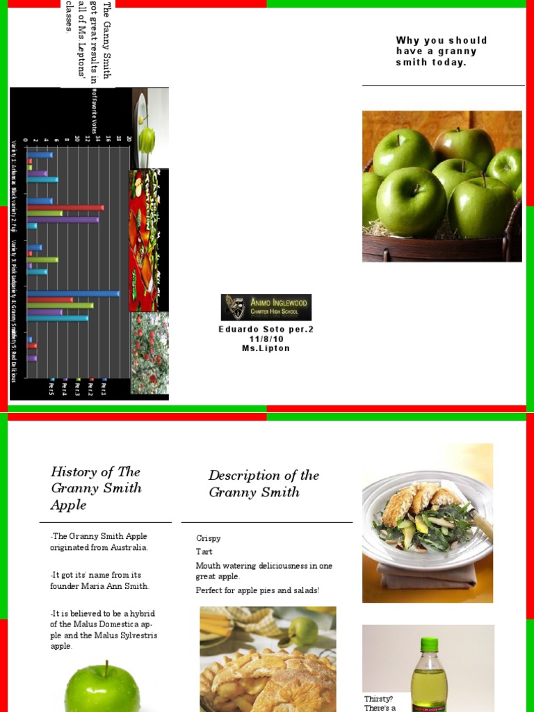 Eduardo Soto Apple Brochure | PDF | Mali | Edible Fruits
