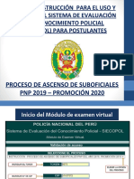 Instrucciones - Postulantes 2019