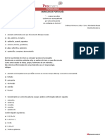 Fonologia exercícios português ditongos encontros