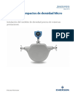 Installation Manual Medidores de Densidad Compactos Compact Density Meter 100 Installation Manual Spanish Micro Motion Es 63804