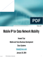 Mobile IP For Data Network Mobility