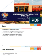 De Zg515 Computational Fluid Dynamics: BITS Pilani