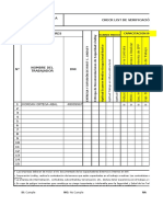 Checklist Emo y Capacitacion