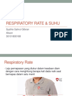 Respiratory Rate & Suhu