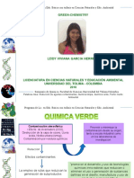 SEMINARIO QUIMICA VERDE