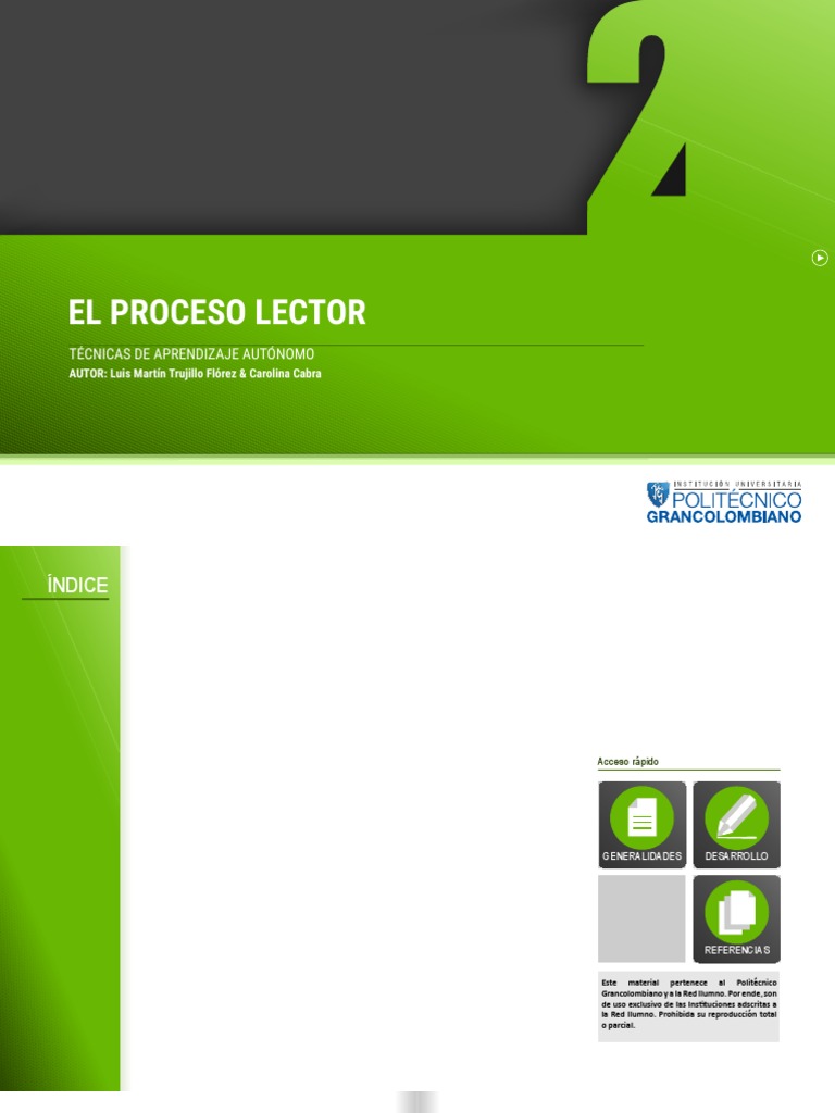 Tec PDF | PDF | Lectura (proceso) | Autor