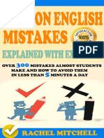 Common English Mistakes Explained With Examples Over 300 Mistakes