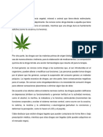 Drogas: efectos, tipos y prevención