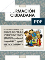 Formación Ciudadana Diapositivas