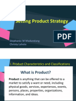 Setting Product Strategy