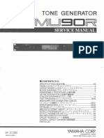 Sy77 Full Service Manual | PDF