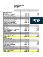 Evidencia estados financieros