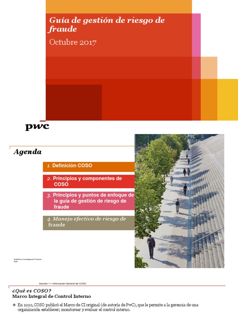 Guía COSO para Gestión de Riesgo de Fraude | PDF | Evaluación de ...