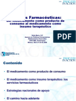 Politicas Farmaceuticas Medicamentos-OPS-Nelly Marin - Pps