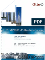SAP2000 V 15 Hands On Training