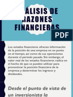 Analisis Razones Financieras - 1