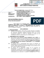 Corte Superior de Justicia Piura admite demanda de pago de beneficios sociales e indemnización por despido