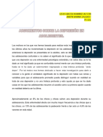 Argumentos para La Depresion en Adolescentes