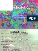 Psychedelics: by Julia Yu, Connie Gong, and Michelle Dearolf