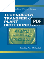 Technology Transfer of Plant Biotechnology