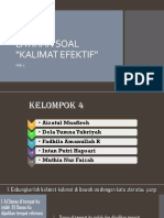 LATIHAN SOAL Kalimat Efektif