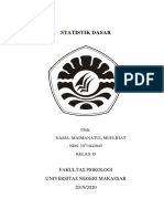 Statistik Dasar: Fakultas Psikologi Universitas Negeri Makassar 2019/2020