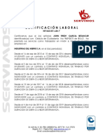 Carta Certificacion John Fredy Garcia Betancur