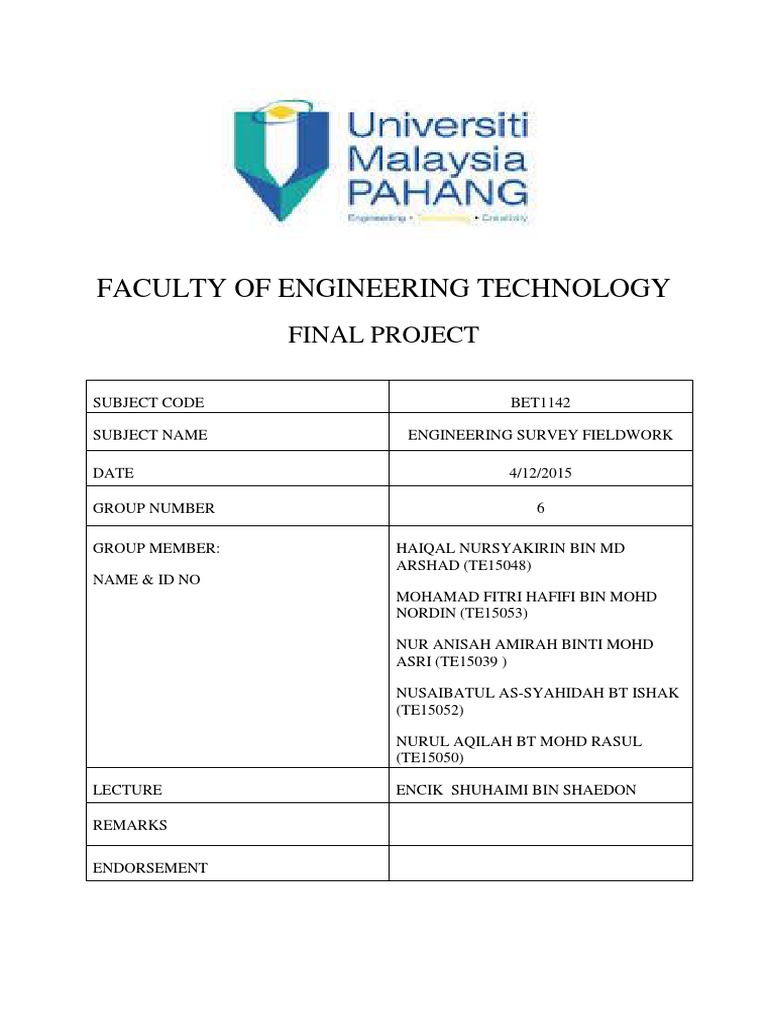 Lab Report Final Project Survey | PDF | Tools | Applied And ...