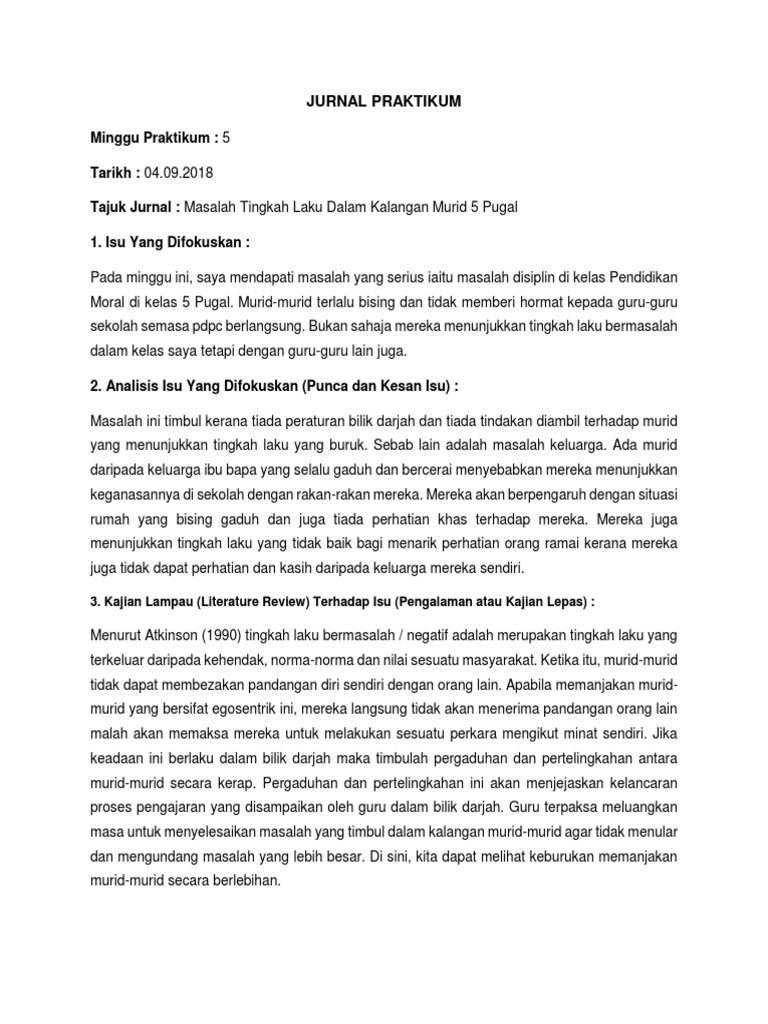 Jurnal Praktikum 5 Pdf