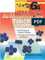 Math Topical Worksheets