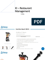 OKI - Restaurant Management: Catalog