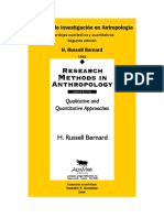 Métodos de Investigación en Antropología - H. Russell Bernard