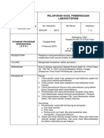 Spo Pelayanan Laboratorium