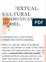 Presentation in Contextual Cultural Communication