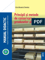 Curs ID Principii Si Metode de Conservare A Produselor Alimentare Anul IV Sem II PDF