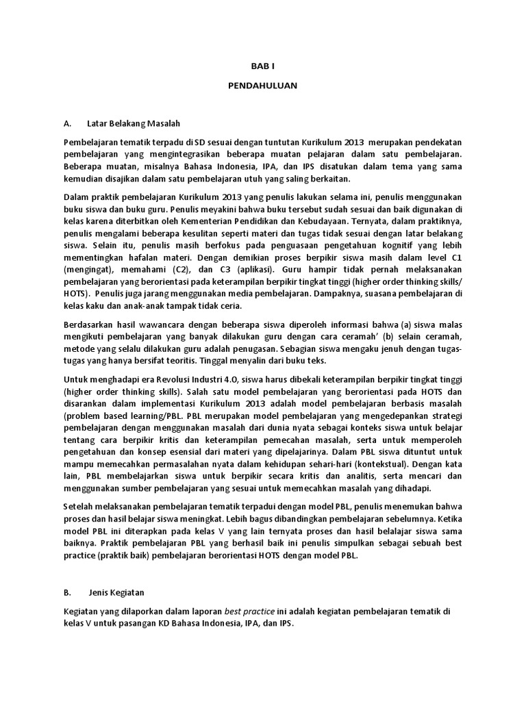 Contoh Best Practice Pkp