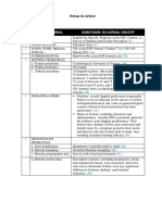 Academic Listening - Article Review