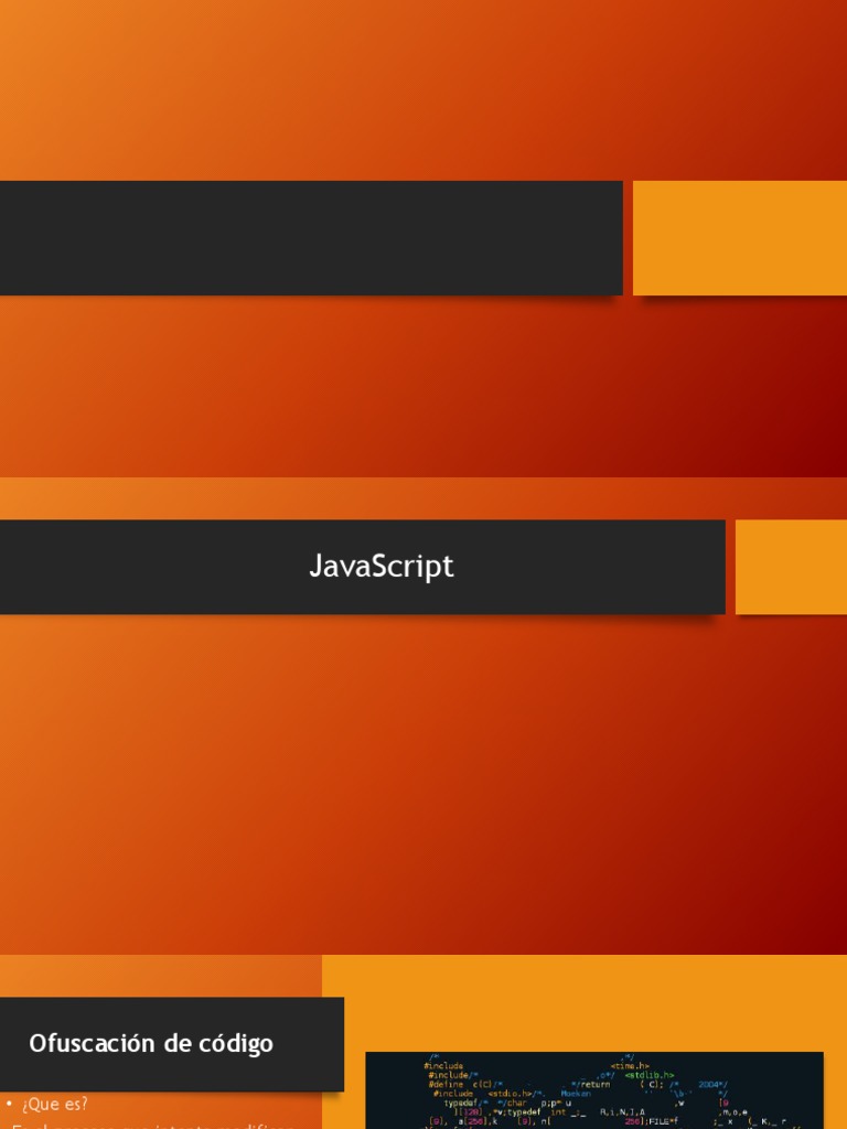 Ofuscación y Minificación de JavaScript | PDF