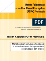 Teknis Pelaksanaan POPM Frambusia - 2016