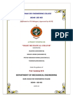 Guru Nanak Dev Engineering College BIDAR - 585 403: Department of Mechanical Engineering