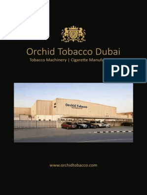Cigarette Brands Dubai - Orchid Tobacco Dubai