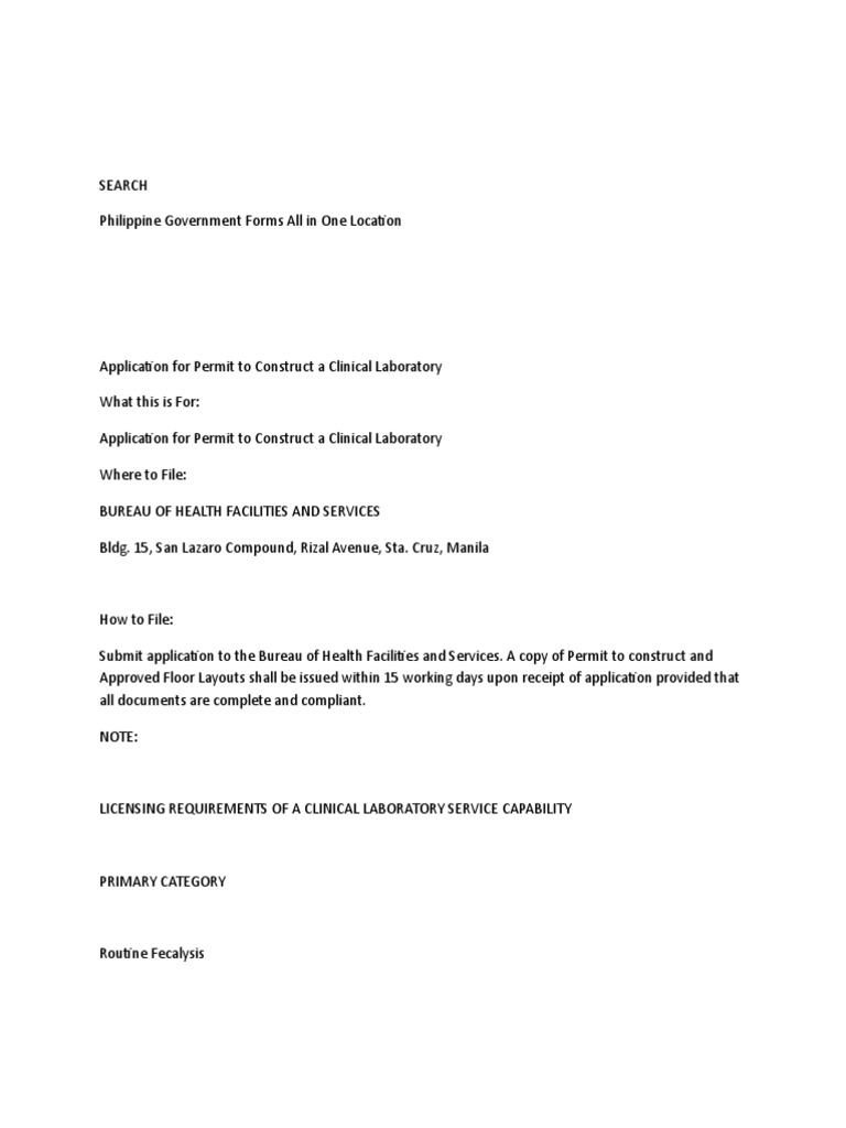 Lab Man | PDF | Building Code | Medical Laboratory