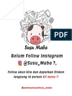Follow Instagram 10 Persen