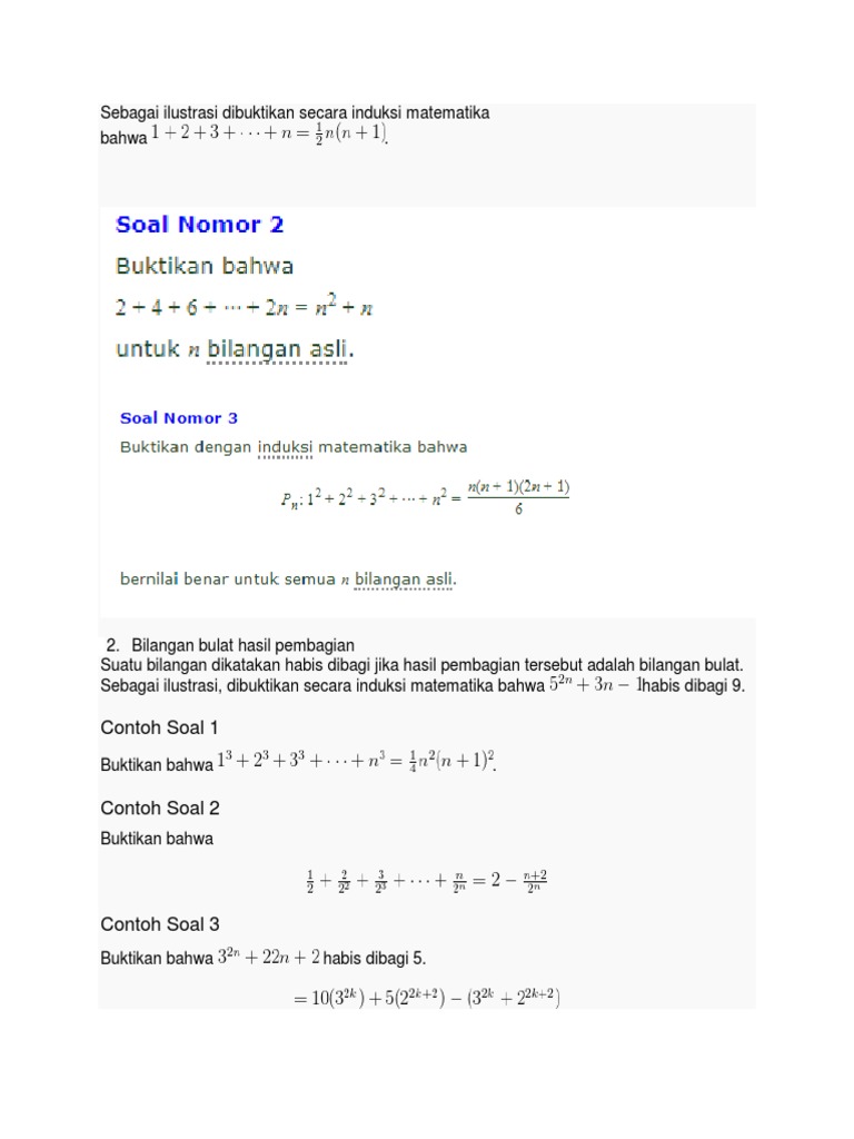 Induksi Matematika
