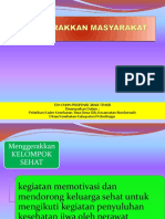 3.menggerakan Masyarakat