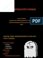 Chest X - Ray Interpretation 1