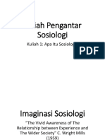 Imaginasi Sosiologi