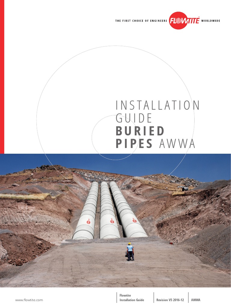 Flowtite Buried Pipe Installation Guide | PDF | Pipe (Fluid Conveyance ...