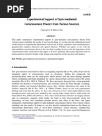 Download Experimental Support of Spin-mediated Consciousness Theory from Various Sources by QuantumDream Inc SN43036167 doc pdf