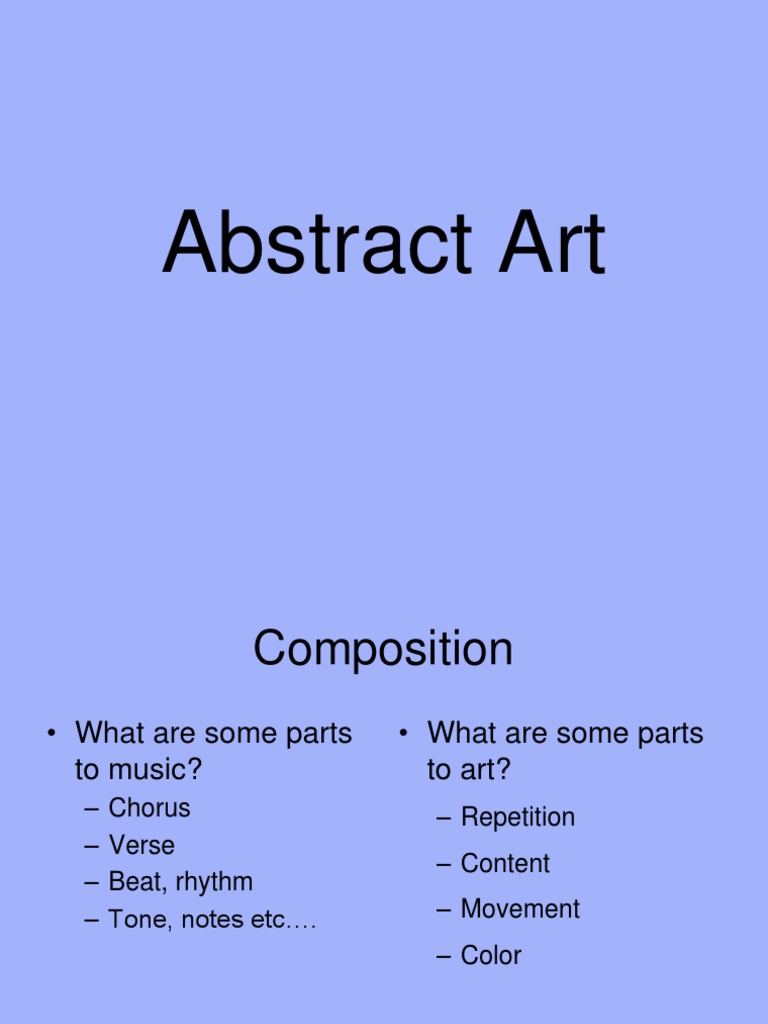 Abstract Art PDF Abstract Art Paintings